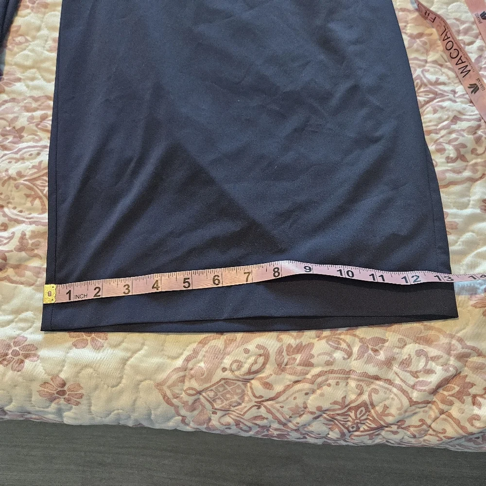 ATHLETA Brooklyn Wide Leg Crop Pant NAVY Size 16 - Picture 5 of 10